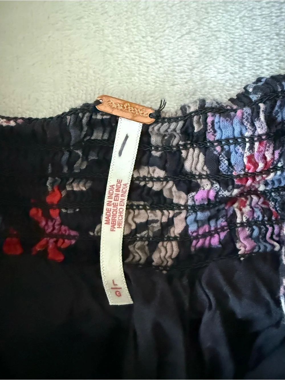 Free People Mai Tai Mini Dress Size Large D91